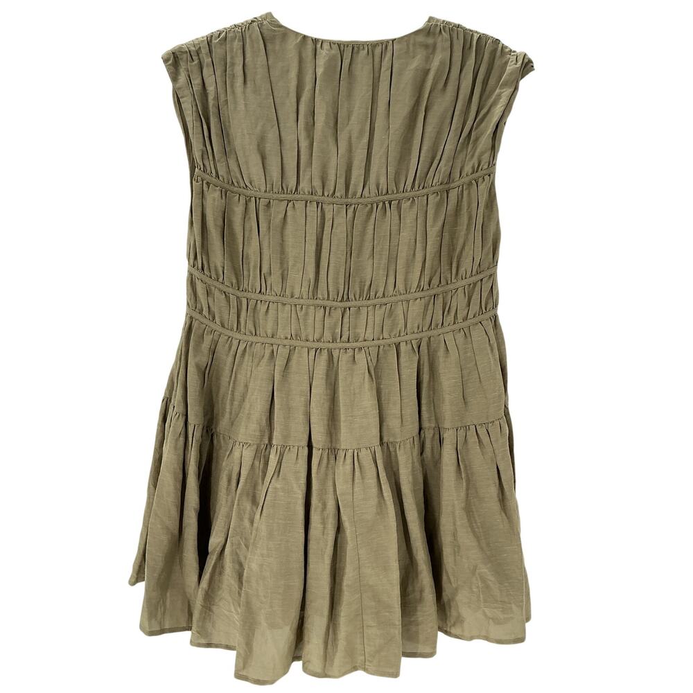 Wilfred Tiered Green Hampstead Dress Size XS - Picture 2 of 3
